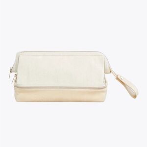 NWT BEIS The Dopp Kit, Beige